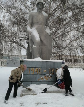 Волонтеры МБОУСОШ с.Знаменское